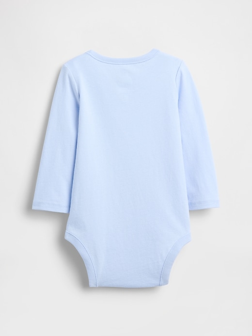 body en coton bio imprimé « premiers coups de cœur de bébé »
