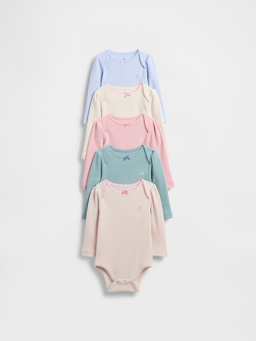 body gaufré doux baby first favorites lot de 5