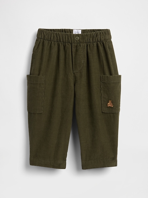pantalon en velours côtelé à enfiler pour bébé