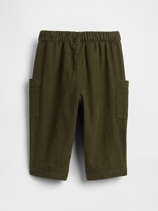 pantalon en velours côtelé à enfiler pour bébé