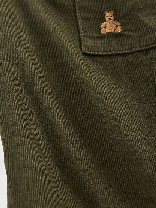 pantalon en velours côtelé à enfiler pour bébé