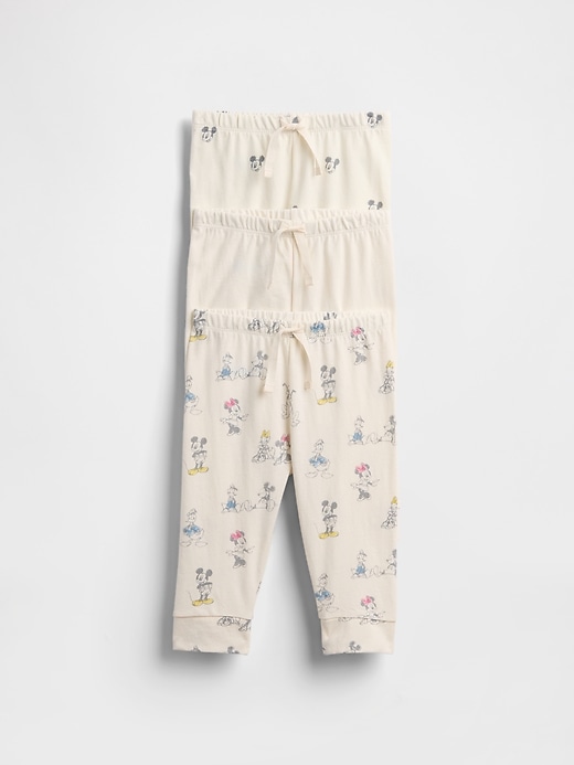 pantalons en coton biologique gap × disney baby lot de 3