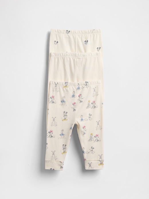 pantalons en coton biologique gap × disney baby lot de 3
