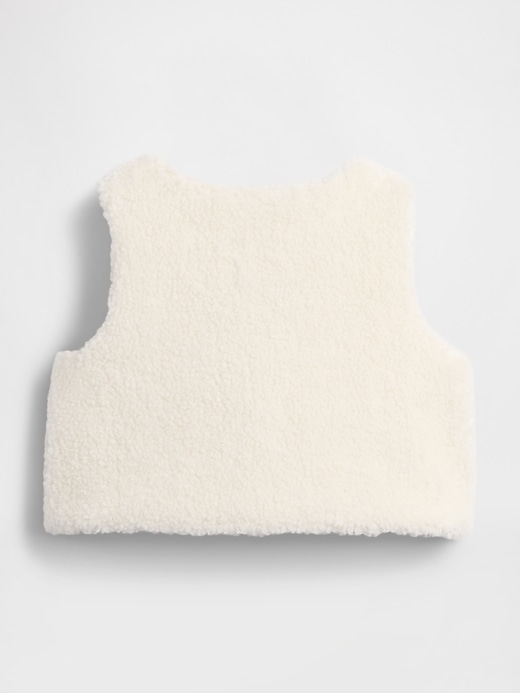 gilet en sherpa pour bébé