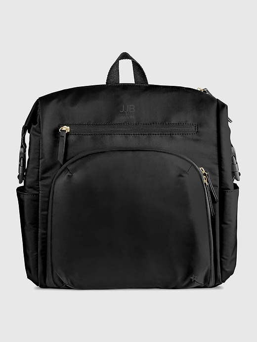 sac à dos à langer moderne jujube