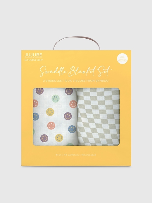 ensemble de couvertures demmaillotage jujube