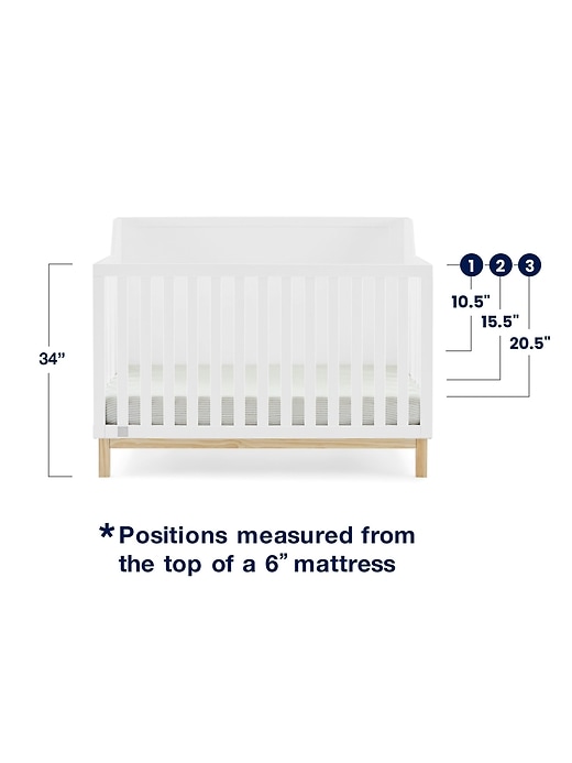 lit bébé convertible oxford de babygap