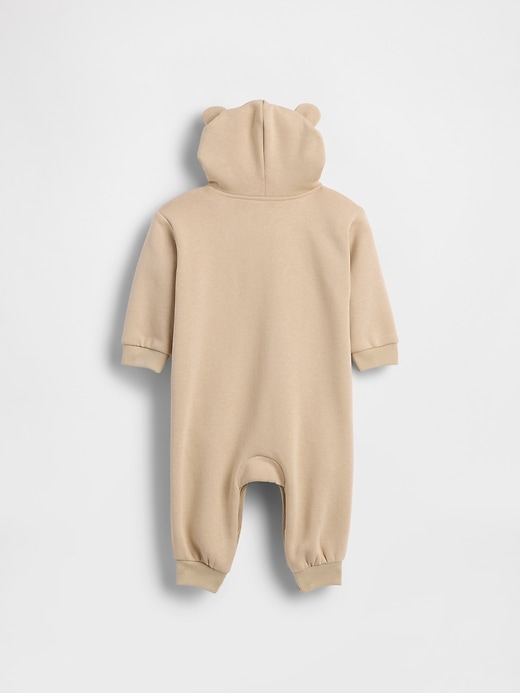 combinaison bébé vintagesoft à capuche avec logo