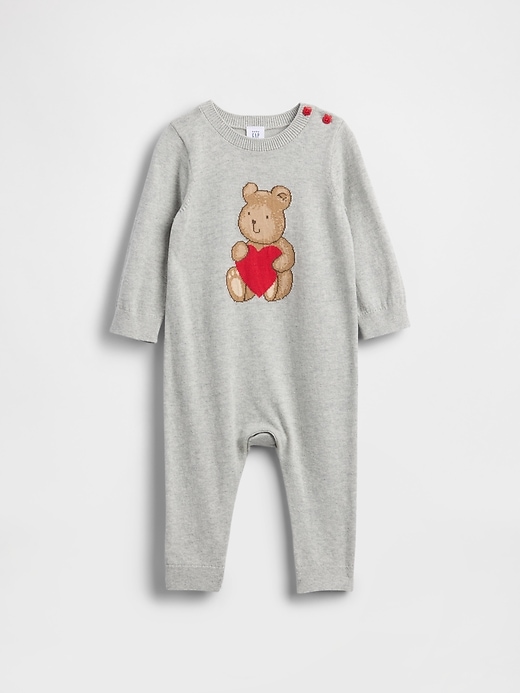 pull en forme de cœur pour bébé brannan bear
