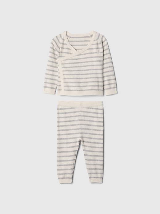 ensemble pull croisé pour bébé