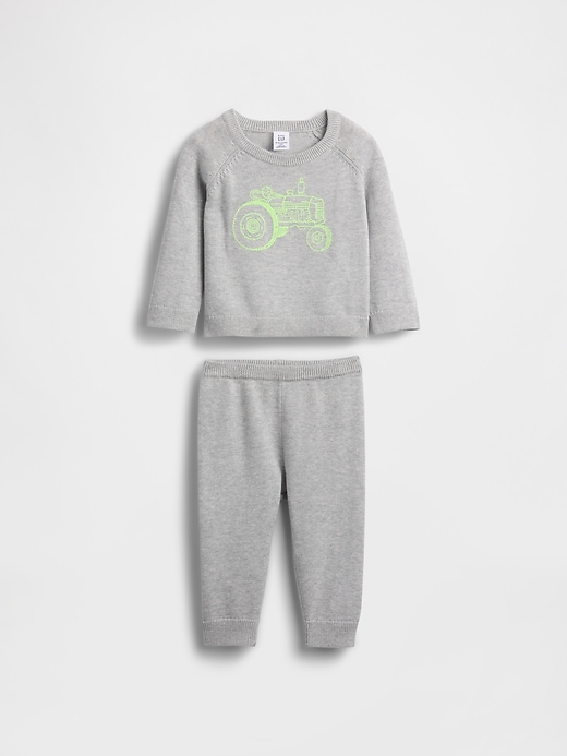 ensemble pull graphique pour bébé
