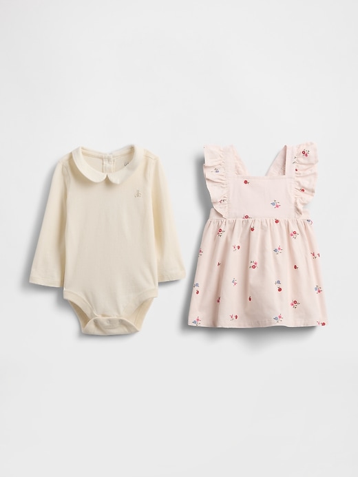 ensemble bébé en velours côtelé