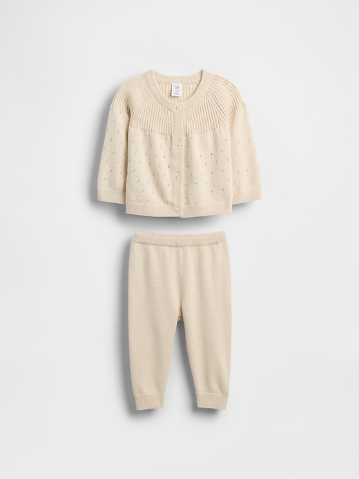 ensemble cardigan bébé