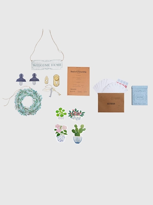 kit de décoration « bienvenue à la maison » pour une maison plus mignonne