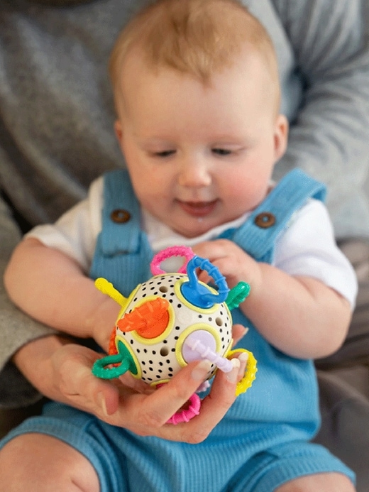 jouet déveil click clack colorpop pour bébé