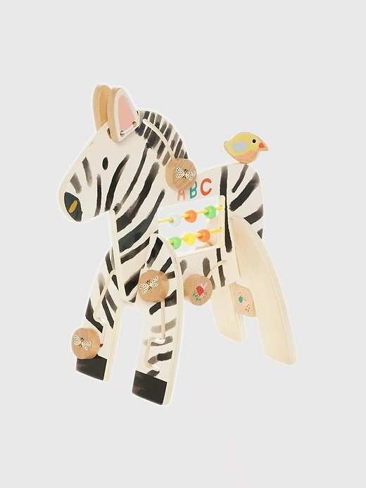 jouet dactivité zèbre safari