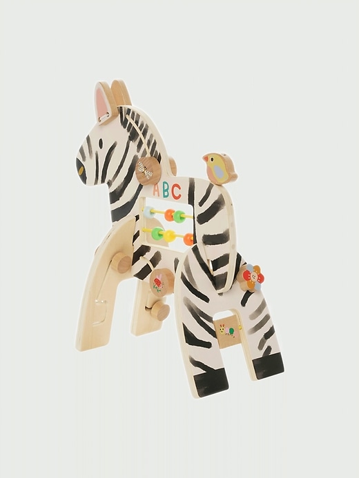 jouet dactivité zèbre safari
