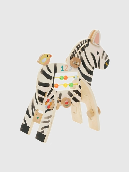 jouet dactivité zèbre safari