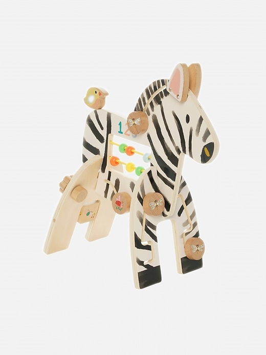 jouet dactivité zèbre safari