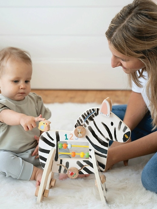 jouet dactivité zèbre safari