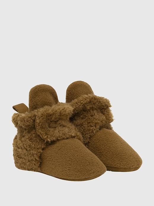 bottines robeez baby sully à boutons-pression