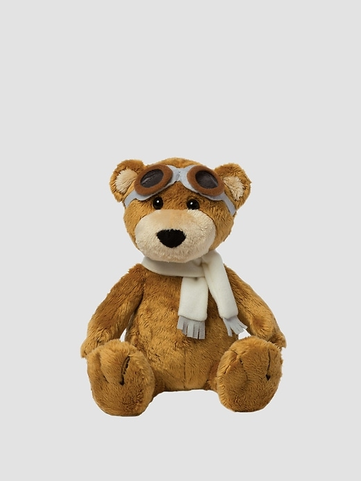 ours en peluche aviateur de 20 cm