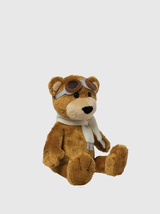 ours en peluche aviateur de 20 cm