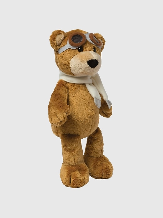 ours en peluche aviateur de 20 cm