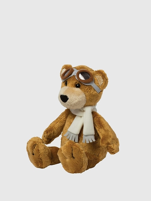 ours en peluche aviateur de 20 cm