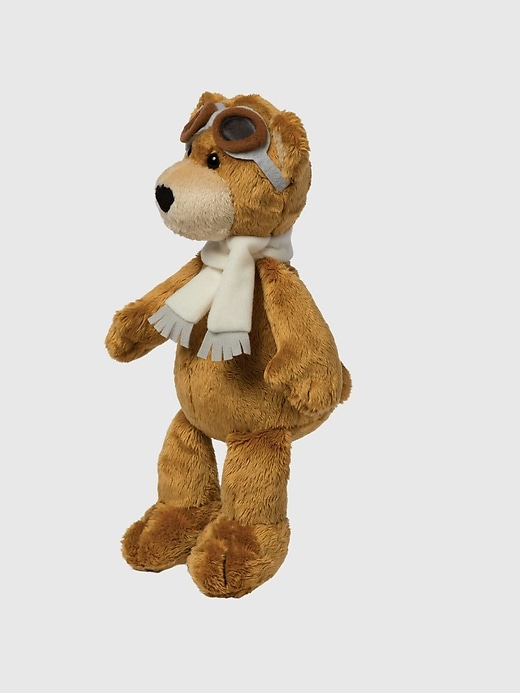 ours en peluche aviateur de 20 cm