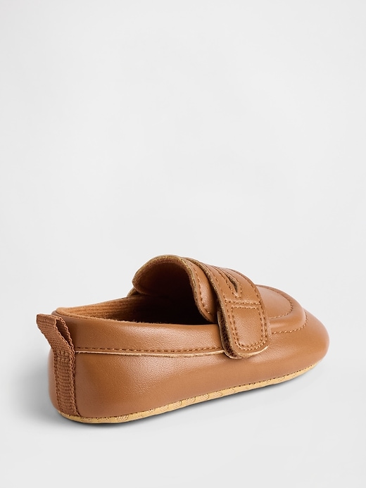mocassins en cuir végétalien pour bébé