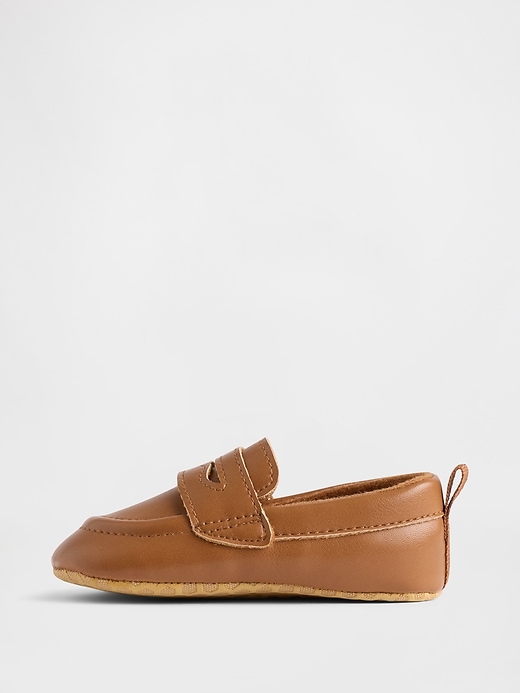 mocassins en cuir végétalien pour bébé