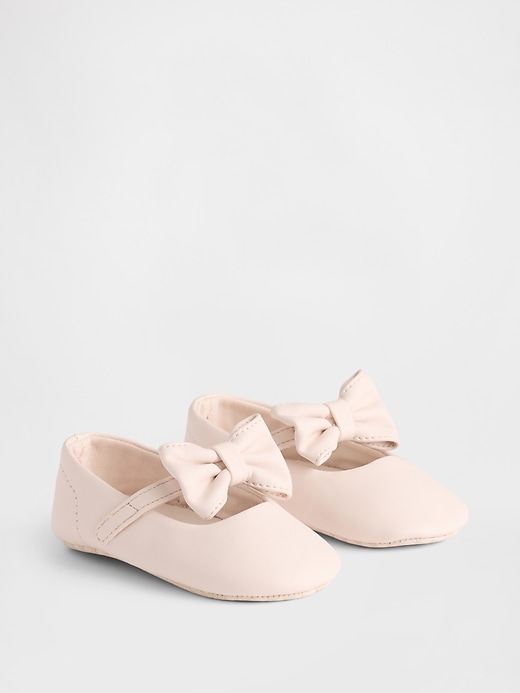 chaussures mary jane pour bébé avec nœud