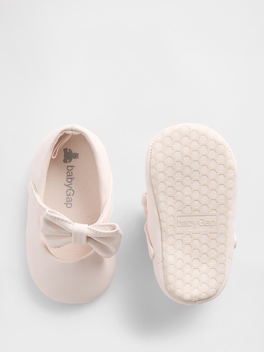 chaussures mary jane pour bébé avec nœud