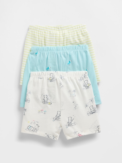 short à volants en coton biologique baby first favorites lot de 3