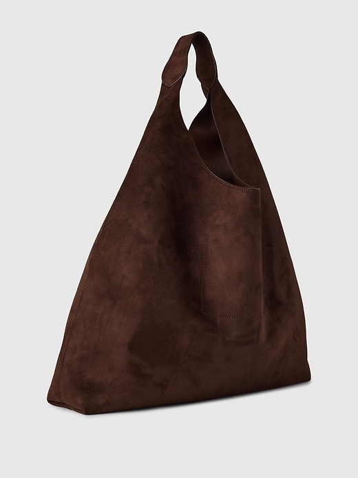 sac cabas souple en daim végétalien