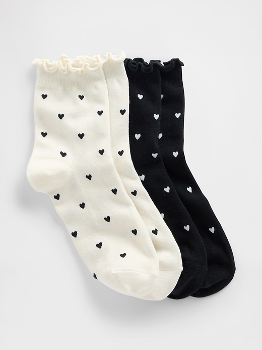 chaussettes à volants paquet de 2