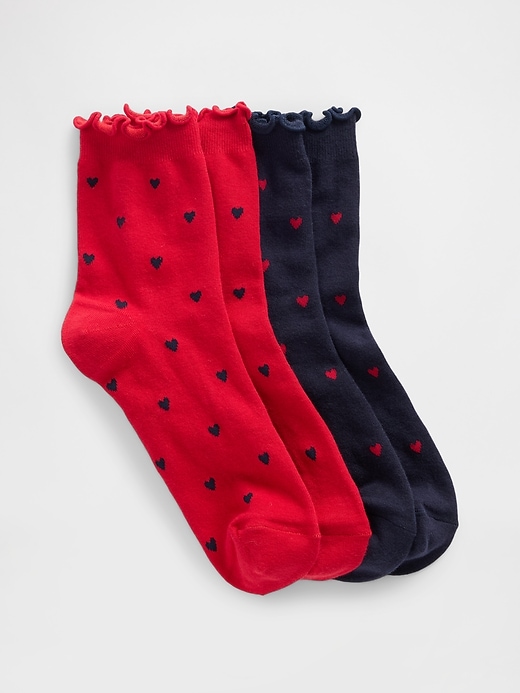 chaussettes à volants paquet de 2