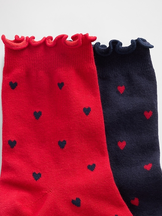 chaussettes à volants paquet de 2