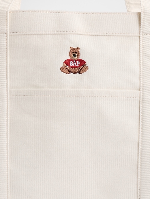 sac fourre-tout en denim avec logo brannan bear