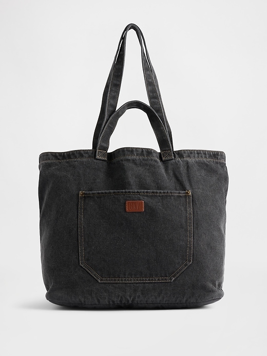 sac fourre-tout en denim