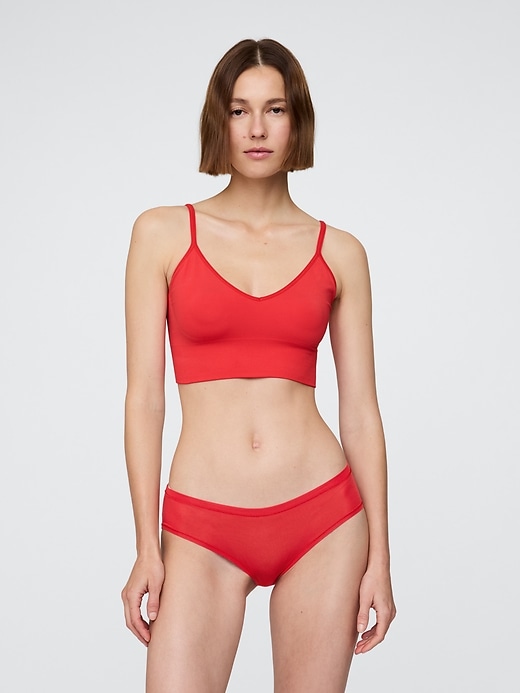 soutien-gorge plongeant sans coutures