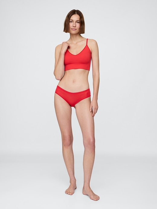 soutien-gorge plongeant sans coutures