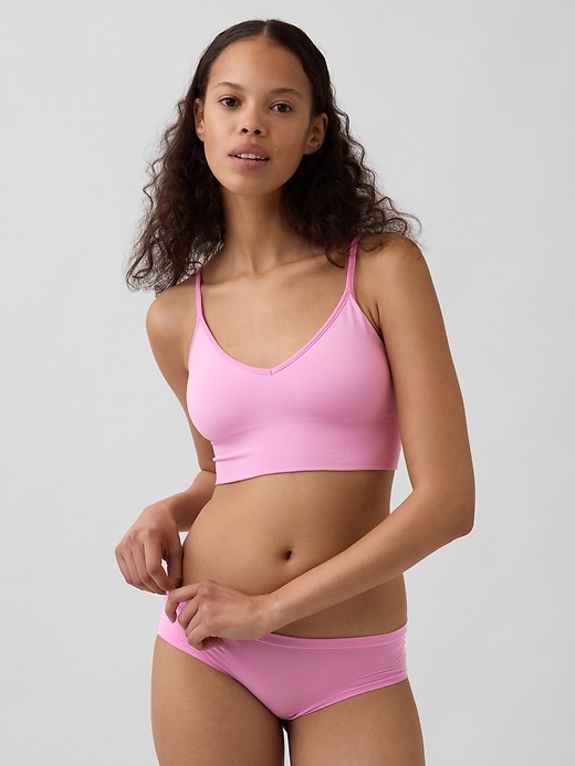 soutien-gorge plongeant sans coutures