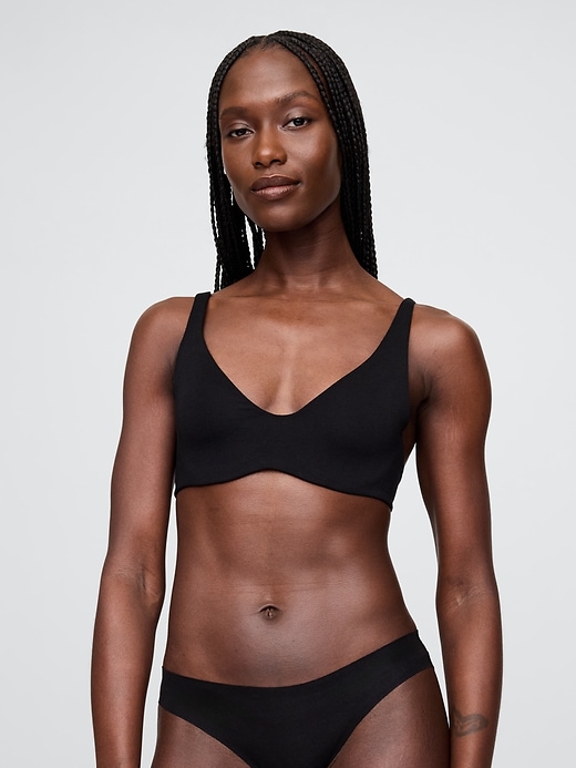 soutien-gorge non doublé en coton stretch biologique