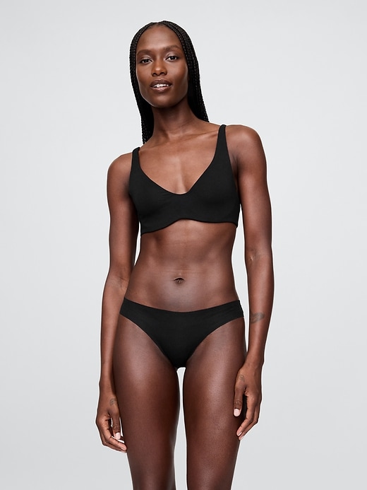 soutien-gorge non doublé en coton stretch biologique