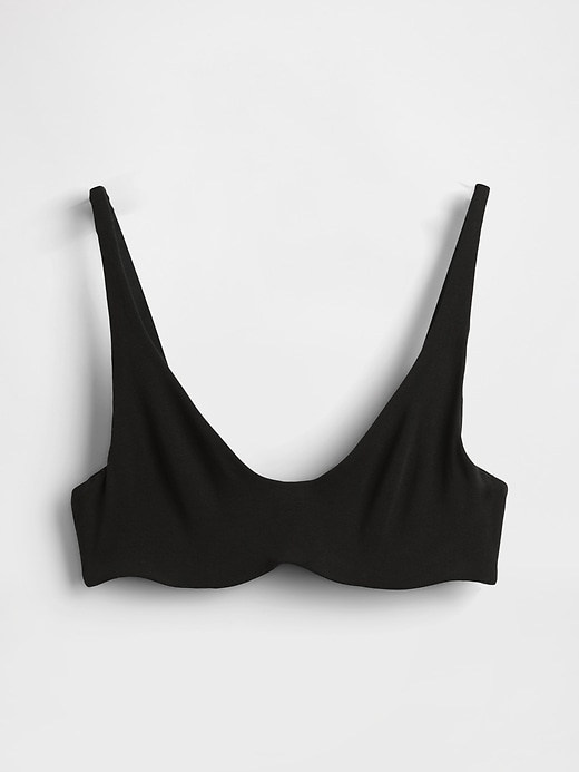 soutien-gorge non doublé en coton stretch biologique
