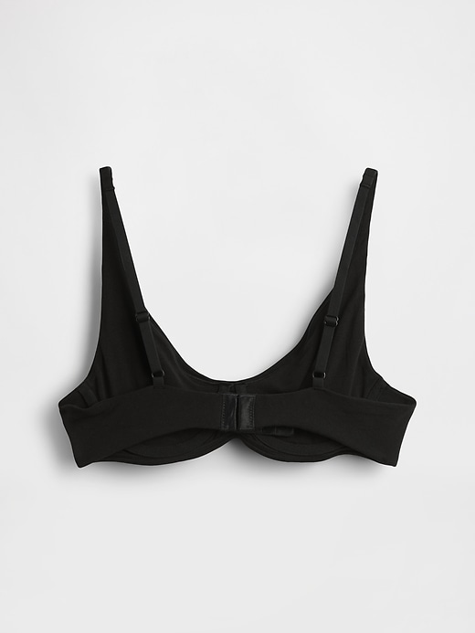 soutien-gorge non doublé en coton stretch biologique