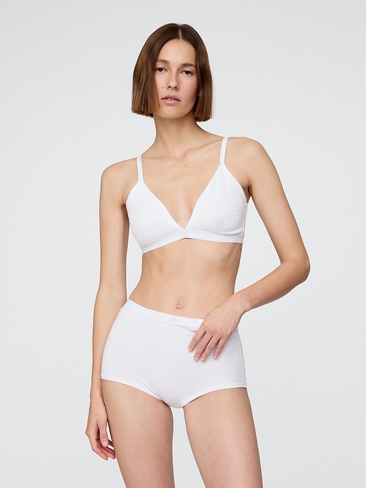 soutien-gorge triangle en coton stretch biologique