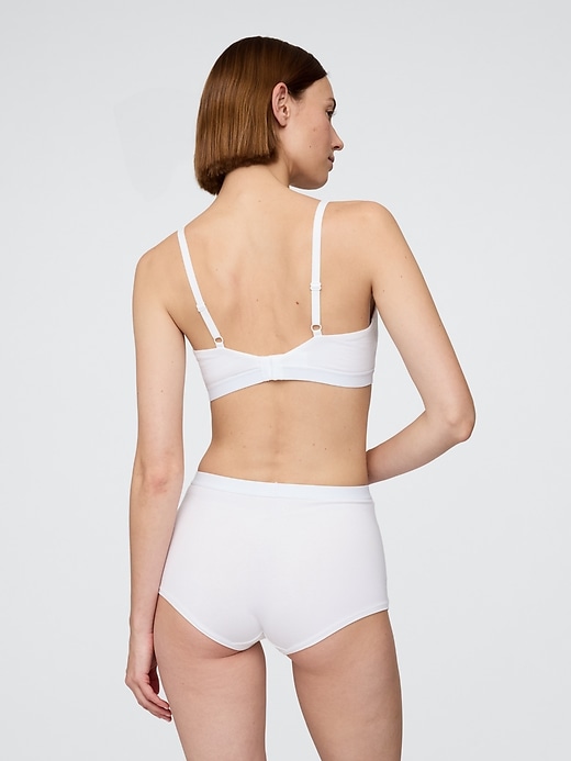 soutien-gorge triangle en coton stretch biologique